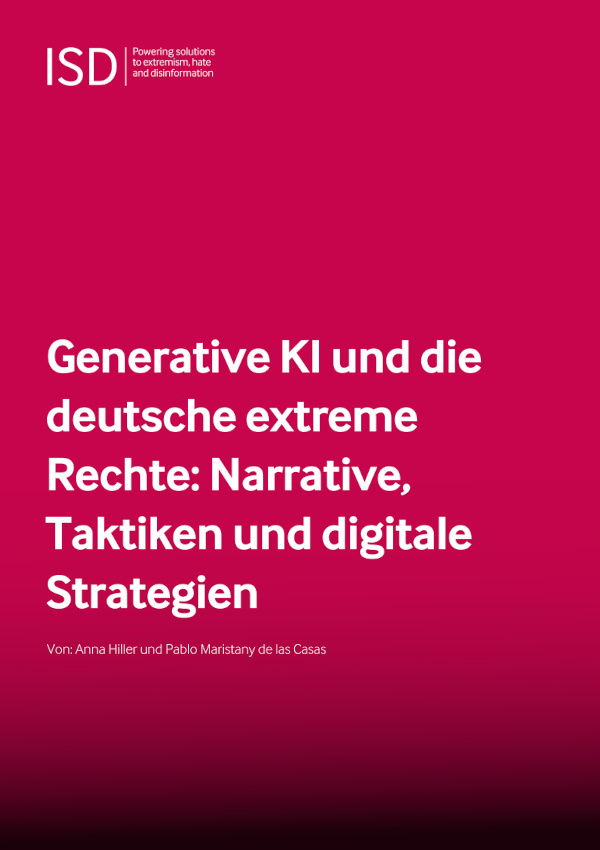 The use of generative AI by the German Far Right